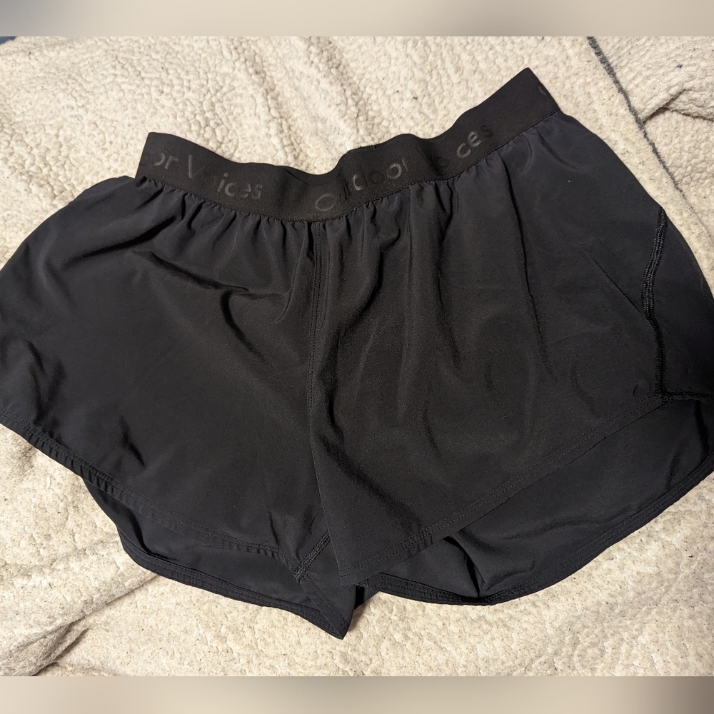 Outdoor Voices, Small, black shorts